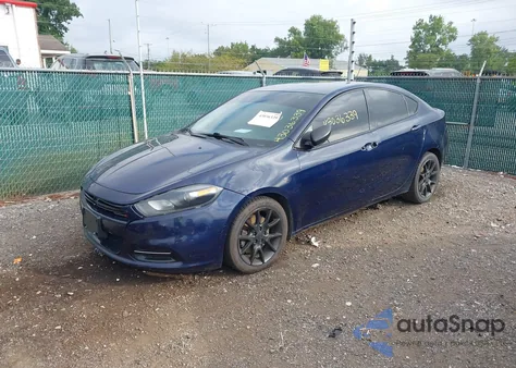 2014 Dodge Dart Sxt из США, поврежденный, VIN 1C3CDFBB6ED745391